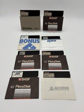 Vintage Floppy Disk W/Sleeve Used Lot Of 8 - Untested READ picture
