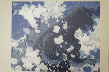 ARBITER STUDIO Godzilla Lunar Glass Mouse Pad Gaming Desk Mat picture