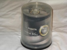 200 Ridata Magic Silver DVD-R 16X 4.7gb blank recordable dvd disc 100 count NEW picture