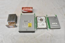 Computer parts Maxtor 80GB Diamond max 9 CD-ROM Drive LTN-486 SFD-321J Floppy picture