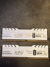2 Sticks Of XPG GAMMINX 8GB DDR4 Ram - White picture