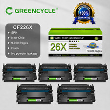 5 Pack - CF226X 26X Toner for HP LaserJet Pro MFP M426dw M426fdw M402dn M402n picture