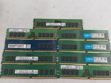 LOT OF 9 MIX BRAND 16GB (9X16GB) PC4-2666V DESKTOP RAM (MM737) picture