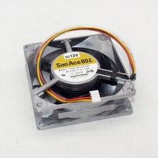 1x High Temperature Metal Frame Cooling Fan 109L0812F401 12V 0.14A 8CM 8025 picture