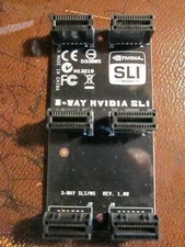 LOT of 6 Asus ROG 3SLI 3-way nVIDIA SLi Bridge Connector Adapter - BRAND NEW picture
