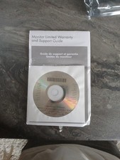 Hewlett-Packard Monitor Limited Warranty And Support Guide & CD Kit439956-B26 picture