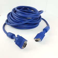 40ft VGA Male To Male Video Cable 15 Pin Heavy Duty For Monitor TV Projector PC picture