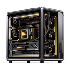 Jonsbo X400 Gray ATX computer case supporting back-plug picture