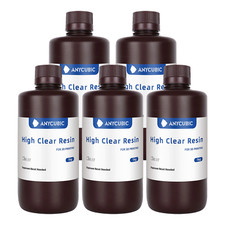 Anycubic 5KG Photopolymer Resin High Clear Low Odor 405nm Rapid UV Resin LCD Lot picture