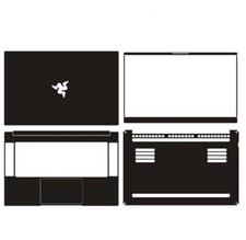 Carbon fiber Laptop Sticker Skin Cover for 2020 Razer Blade 15 15.6