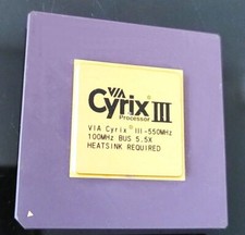 cyrix III-550MHZ 1.9V CPU frequency high high collection value  good quality picture