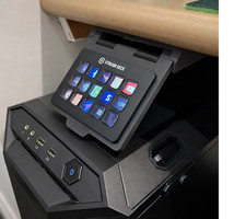 Sliding Under Desk Mount for Elgato Stream Deck MK2 (15-Key) – Clean Setup picture