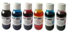 6x100ml ND® Non-OEM Refill Inks for EcoTank 673 057 ET-L805/L810/L1800 Printers picture