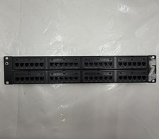 COMMSCOPE 760180059 UNP-6-DM-2U-48 UNIPRISE 2U 48-PORT RJ-45 CAT6 PATCH PANEL picture