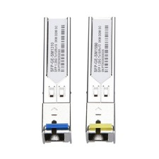 2Pcs SC Connector 3km 1.25GB/s SFP-BX03-D Tx1550nm/RX1310nm Transceiver Module B picture