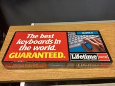 1999 Keytronic Lifetime Classic 11 II 2 Keyboard Brand New Factory Sealed picture