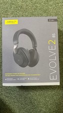 Jabra EVOLVE2 85 Computer Headset Wireless Headset Bluetooth Blue Used picture