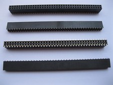100 pcs Gold Plated SMD SMT 2.54mm Breakable Female Pin Header 80pin Dual Row picture