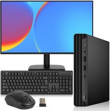 HP 800 G6 Mini Desktop PC i7-10th 32GB RAM 1TB SSD Wi-Fi 24