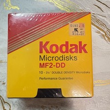 VTG 1987 Kodak Microdisks MF2 -DD Double Density 10-3 1/2 Inch picture