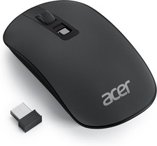 Acer Computer Mouse Wireless, 2.4G Slim USB Wireless Mice with USB Receiver picture