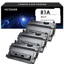 3 PACK CF281A 81A Toner fit for HP LaserJet Enterprise MFP M604 M605n M630 M630z picture