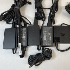 Lot of 5 HP OEM 65W USB-C AC Adapters Mixed Models B Grade picture