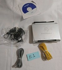 Motorola Modem 12VDC E141744 Router With Power Cord picture