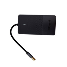 QGeeM USB 3.0 Docking Station Triple Display HDMI VGA RJ45 Ethernet Adapter Hub picture