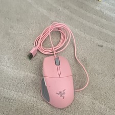 Razer Ergonomic Optical Wired USB Gaming Computer Mouse - Pink/Gray picture