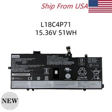 Genuine L18C4P71 L18L4P71 Battery For Lenovo ThinkPad X1 Yoga 4th5th Gen 02DL004 picture