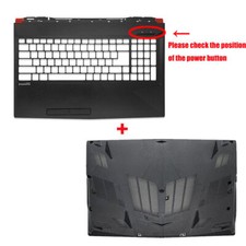 New Black Palmrest/ Bottom Cover For MSI GP63VR GL63 MS-16P5 MS-16P4 3076P6C223 picture