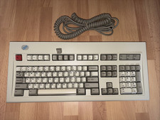 Red, white and black IBM Model M picture