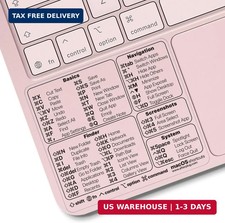 2026 Mac OS Shortcuts Sticker for MacBook Neo, Air & Pro (1-Pack) picture