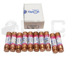 NEW BOX OF 10 FERRAZ SHAWMUT TR50R DUAL ELEMENT TIME DELAY FUSE50A 250VAC picture