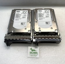 Two Seagate Dell K054N 600GB ST3600002SS SAS Enterprise 3.5