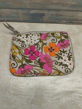 VERA BRADLEY TEA GARDEN TABLET, E READER ZIPPERED CASE 9