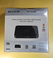 BELKIN Network USB HUB F5L009 New Old Stock Sealed New In Box picture
