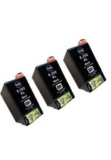 3 Pack: Epson 252XL (T252XL120) Black High Yield Compatible Ink Cartridges picture