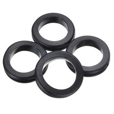 4Pcs, 40x45mm Rubber Grommets, Firewall Grommet Automotive for Wiring, Black picture