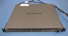 Netgear ProSAFE M4300-52G-PoE+ GSM435PS L3 Switch w/ (2) Power Supplies picture
