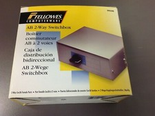 Fellowes Computerware AB 2-Way Switchbox, New In Box picture