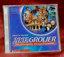 The 2002 Grolier Multimedia Encyclopedia User's Guide Scholastic-*** Sealed*** picture