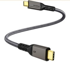 Maxonar 80Gbps Thunderbolt 5 Cable 1.6ft 240W Charging Dual 8K Display 3X Faster picture