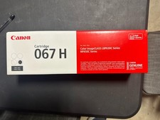 CANON Genuine 067H High Capacity Laser Printer Black Toner Cartridge - New picture