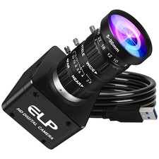 ELP Ultra HD 20MP Varifocal USB 3.0 Camera for Computer mini size, black picture