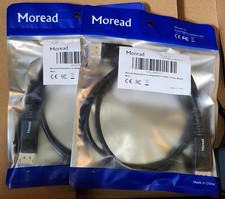 Moread DisplayPort to DisplayPort Cable, 3 Feet, Black Display Port Cable picture