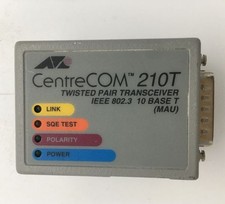 Centrecom (tm) 210t twisted pair transceiver ieee 802.3 10 base t (mau) picture