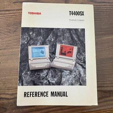 Toshiba T4400SX Notebook Computer Reference Manual Vintage 90's picture