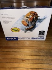 Epson Perfection 1660 Photo Scanner  1600x3200 dpi 35mm Film Slides MAC Windows picture